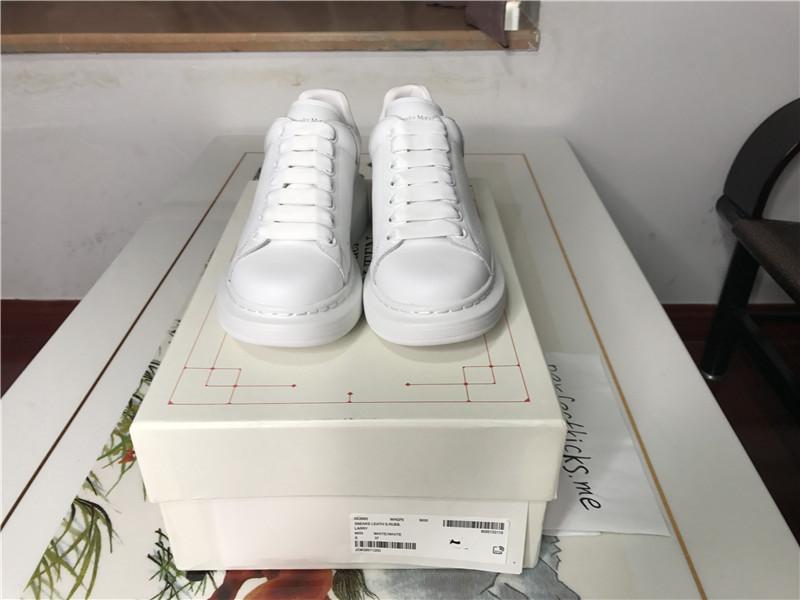 PK GOD ALXNDER MC MCQUEEN Paris white leather heel best version ready to ship